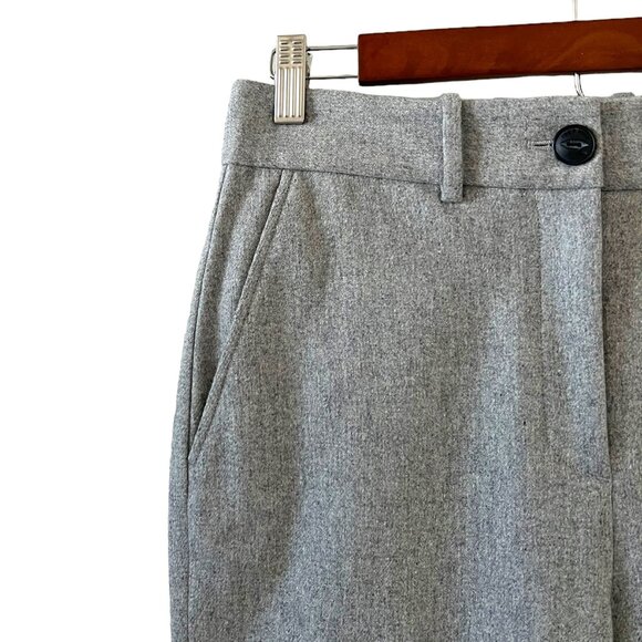 Rag & bone Wool Libby Pant/Trouser In Gray Size 2 - Picture 5 of 16